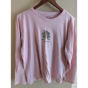 Life Is Good Full House Skiing Winter Long Sleeve T-Shirt